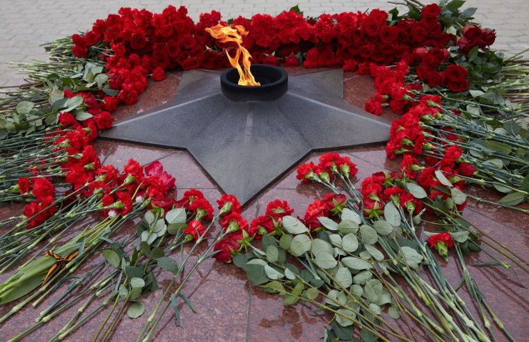 Митинг, посвященный 78-й годовщине Великой Победе.