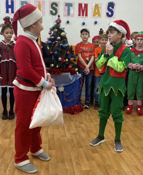 Отчетный концерт учащихся третьих классов по английскому языку.